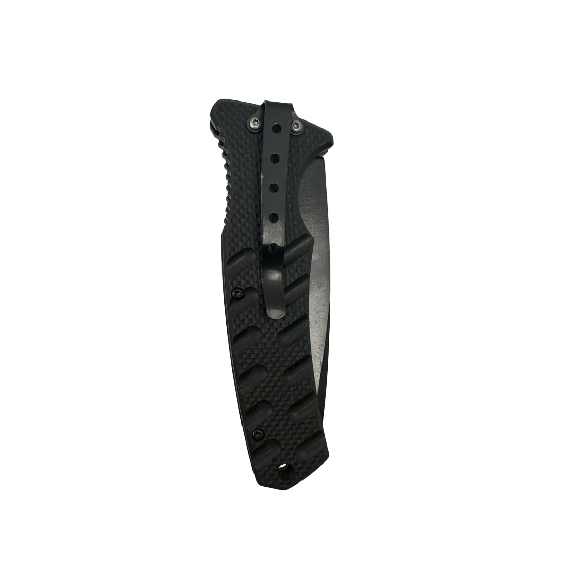 4.75" Spring Assisted Automatic Knife W/ Drop Point Blade
