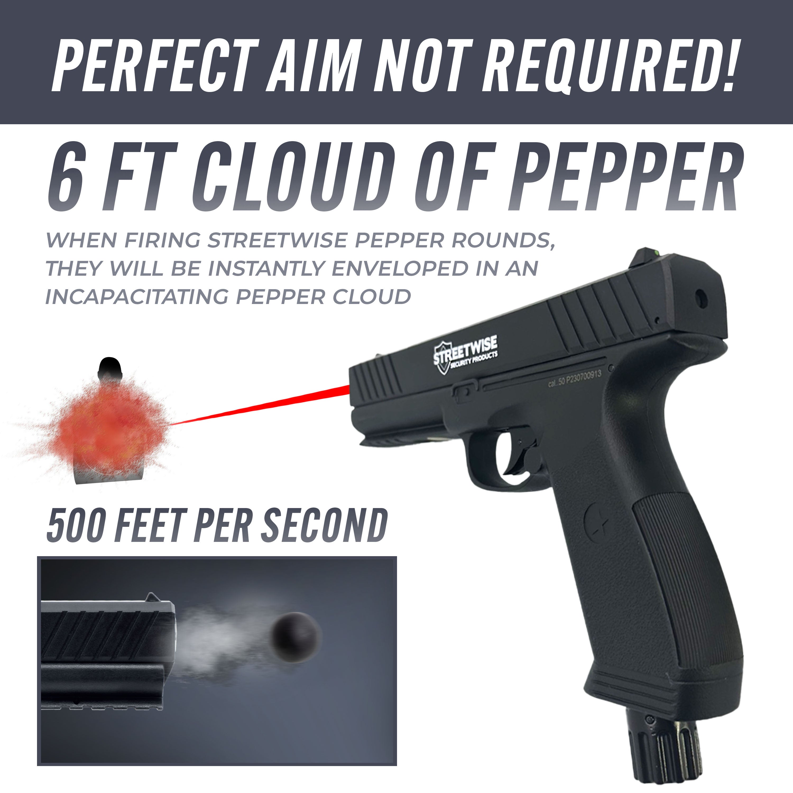 .50 Caliber The Heat Pepper Launcher