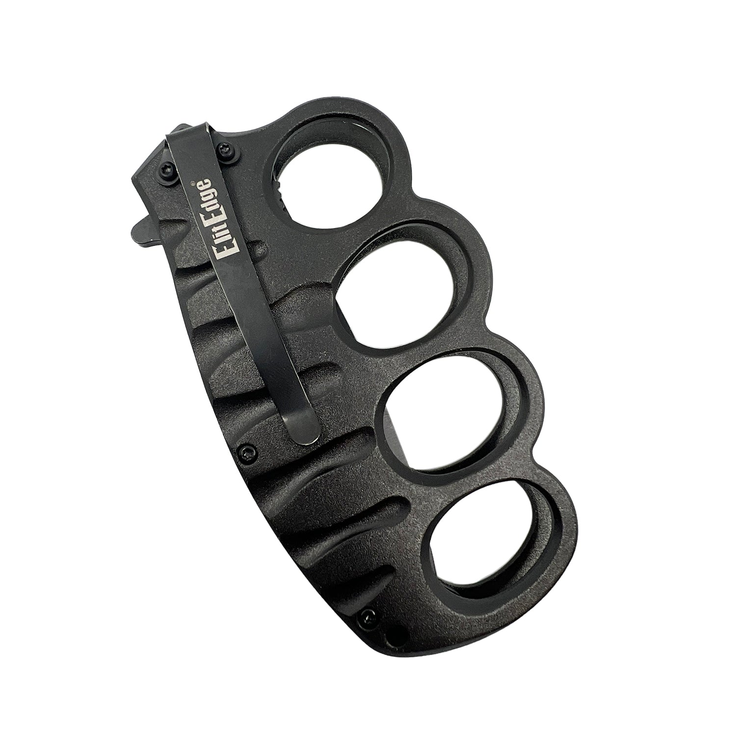 5" Spring Assisted Knuckle Knife Black